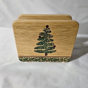 Vintage Furid 1998 Wooden Napkin/Letter Holder